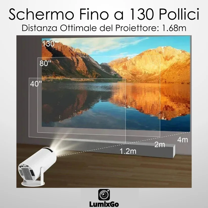 LumiPro™ - Proiettore 4K